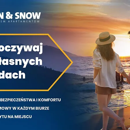 Sun & Snow, Nadmorze 公寓 *